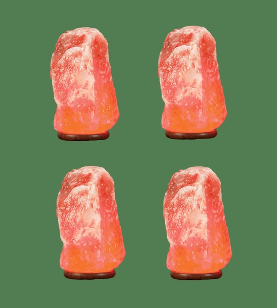 Himalayan Salt Lamp Natural Pink Medium I 4 units (13-17 lbs each)